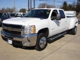 2010 Summit White Chevrolet Silverado 3500HD LTZ Crew Cab Dually #45168227