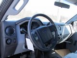 2011 Ford F350 Super Duty XL Regular Cab 4x4 Chassis Dump Truck Steering Wheel