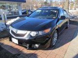 2009 Crystal Black Pearl Acura TSX Sedan #45168708