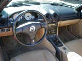 2002 Mazda MX-5 Miata LS Roadster Tan Interior