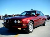 1991 BMW 5 Series Calypso Red Metallic