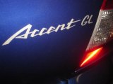 2002 Hyundai Accent GL Sedan Marks and Logos