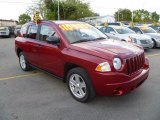 2007 Inferno Red Crystal Pearlcoat Jeep Compass Sport #45230891