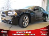 2011 Brilliant Black Crystal Pearl Dodge Charger R/T Plus #45229983