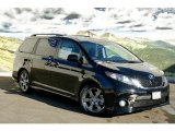 2011 Black Toyota Sienna SE #45228957