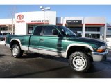 1998 Emerald Green Dodge Dakota SLT Extended Cab 4x4 #45228970