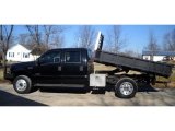 2003 Ford F550 Super Duty Lariat Crew Cab 4x4 Chassis Dump Truck