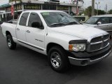 2002 Bright White Dodge Ram 1500 SLT Quad Cab #45231215