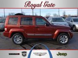 2008 Red Rock Crystal Pearl Jeep Liberty Limited 4x4 #45229526