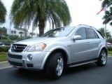 2008 Mercedes-Benz ML 63 AMG 4Matic Front 3/4 View