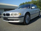 2001 Titanium Silver Metallic BMW 7 Series 740iL Sedan #45229540