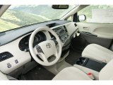 2011 Toyota Sienna LE AWD Bisque Interior