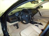 2006 BMW 5 Series 530xi Wagon Beige Interior