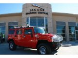 2007 Victory Red Hummer H2 SUV #45267099