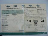 2004 Jaguar XJ Vanden Plas Window Sticker