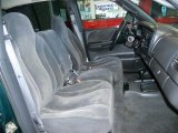 2000 Dodge Dakota SLT Crew Cab 4x4 Agate Interior