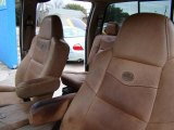 2004 Ford F350 Super Duty King Ranch Crew Cab 4x4 Dually Castano Brown Leather Interior