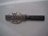 2004 Ford F350 Super Duty King Ranch Crew Cab 4x4 Dually Marks and Logos