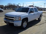 2011 Summit White Chevrolet Silverado 1500 LT Crew Cab #45282107