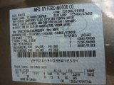 2003 Windstar Color Code for Spruce Green Metallic - Color Code: FS
