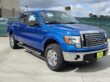 2011 Blue Flame Metallic Ford F150 XLT SuperCrew 4x4 #45281525