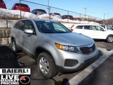 2011 Bright Silver Kia Sorento LX AWD #45330157