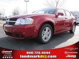 2010 Inferno Red Crystal Pearl Dodge Avenger Express #45331270