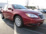 Deep Cherry Red Crystal Pearl Chrysler 200 in 2011