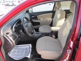 2011 Chrysler 200 LX Black/Light Frost Beige Interior
