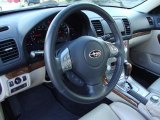 2009 Subaru Legacy 2.5 GT Limited Warm Ivory Interior