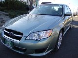 Seacrest Green Metallic Subaru Legacy in 2009