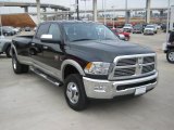 2011 Dodge Ram 3500 HD Laramie Crew Cab 4x4 Dually Front 3/4 View