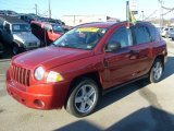 2009 Inferno Red Crystal Pearl Jeep Compass Sport 4x4 #45331343