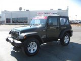 2010 Natural Green Pearl Jeep Wrangler Sport 4x4 #45331804