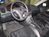 2005 Honda Accord EX V6 Coupe Black Interior