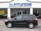 2011 Phantom Black Metallic Hyundai Santa Fe Limited AWD #45330746