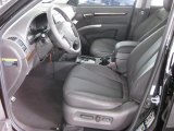 2011 Hyundai Santa Fe Limited AWD Cocoa Black Interior