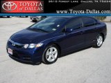 2010 Royal Blue Pearl Honda Civic LX-S Sedan #45330942