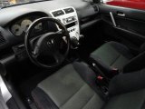 2004 Honda Civic Si Coupe Black Interior