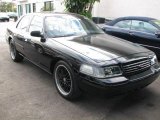 Black Ford Crown Victoria in 1998