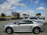 Silver Metallic Ford Mustang in 2003