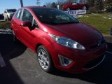 2011 Red Candy Metallic Ford Fiesta SES Hatchback #45331224