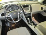 2010 Chevrolet Equinox LTZ Jet Black/Light Titanium Interior