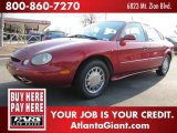 1996 Toreador Red Metallic Ford Taurus LX #45396389