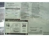 2011 Toyota Tacoma V6 TRD Access Cab 4x4 Window Sticker