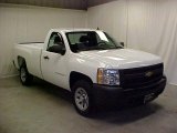 2009 Summit White Chevrolet Silverado 1500 Regular Cab #45395442