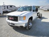 2011 GMC Sierra 3500HD Work Truck Regular Cab 4x4 Chassis Front 3/4 View
