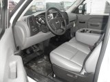 2011 GMC Sierra 3500HD Work Truck Regular Cab Utility Dark Titanium Interior