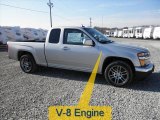 2011 Pure Silver Metallic GMC Canyon SLE Extended Cab #45396541