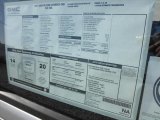 2011 GMC Canyon SLE Extended Cab Window Sticker